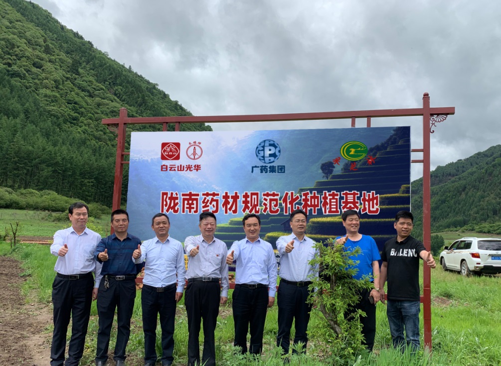 药材好，，，，药才好 ——白云山小柴胡颗粒北柴胡规范化莳植基地正式揭牌！